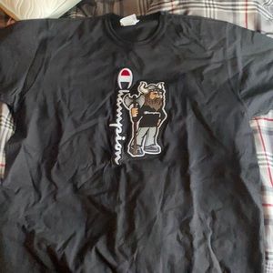 Black champion shirt